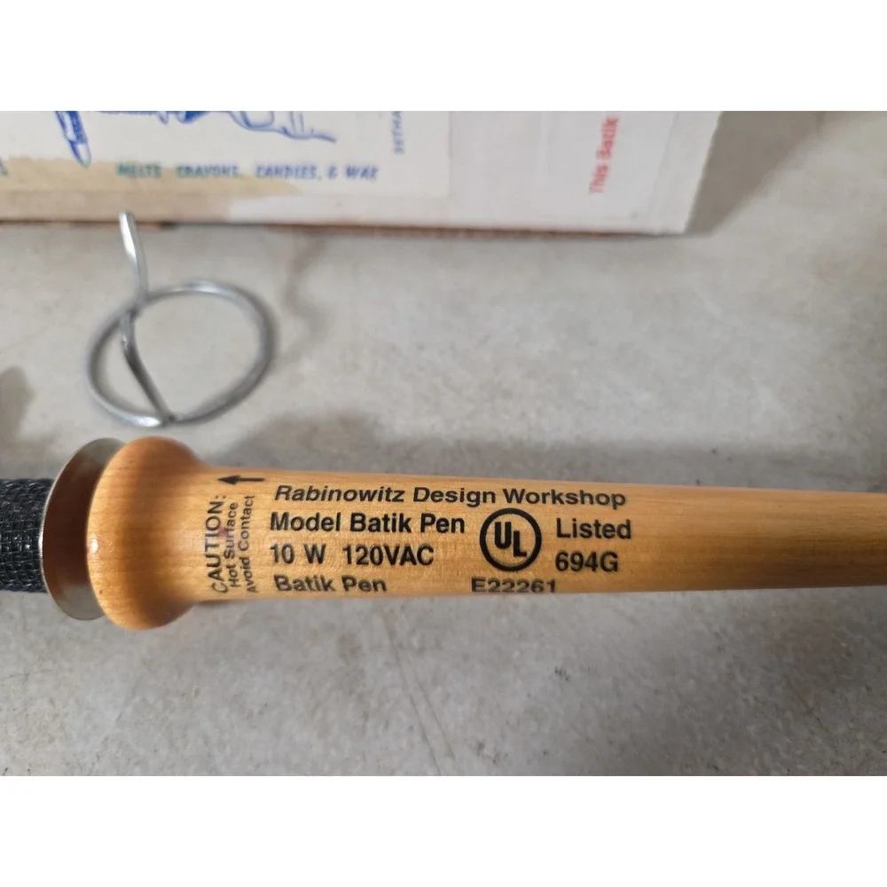 Rabinowitz Design Workshop  Waxmelter Batik Pen Melts Crayons Candle  & Wax